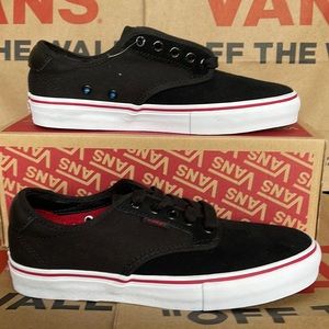 Vans Chima Ferguson Pro Black/White/Chili Pepper sneakers WMNS